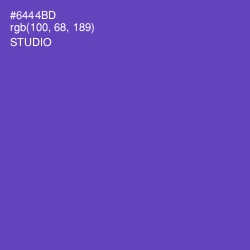 #6444BD - Studio Color Image