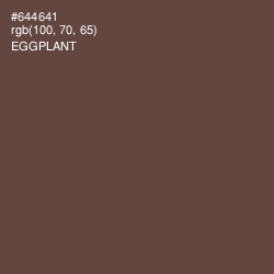 #644641 - Eggplant Color Image