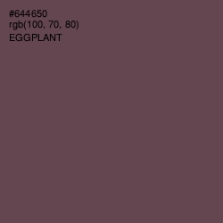 #644650 - Eggplant Color Image