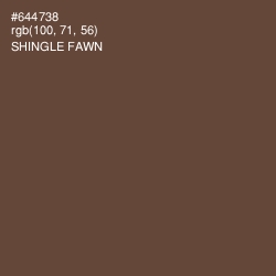 #644738 - Shingle Fawn Color Image