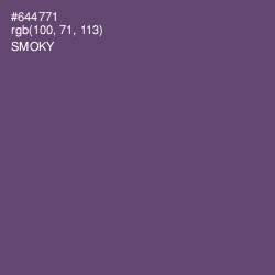 #644771 - Smoky Color Image