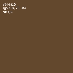 #64482D - Spice Color Image
