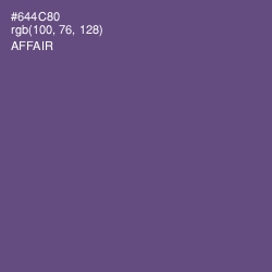 #644C80 - Affair Color Image