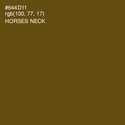 #644D11 - Horses Neck Color Image