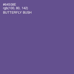 #64508E - Butterfly Bush Color Image