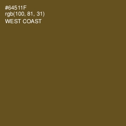 #64511F - West Coast Color Image