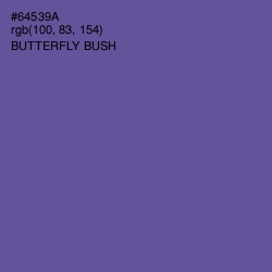 #64539A - Butterfly Bush Color Image