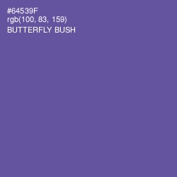 #64539F - Butterfly Bush Color Image