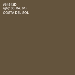 #64543D - Costa Del Sol Color Image