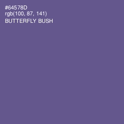 #64578D - Butterfly Bush Color Image