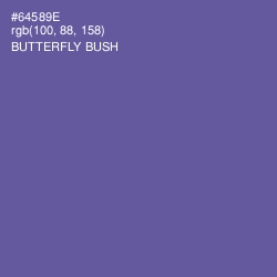 #64589E - Butterfly Bush Color Image