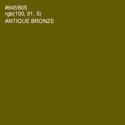 #645B05 - Antique Bronze Color Image