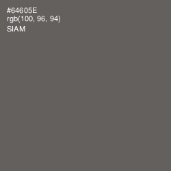 #64605E - Siam Color Image
