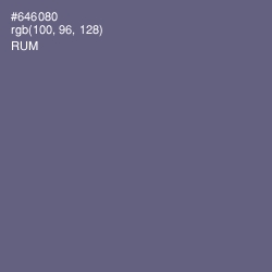 #646080 - Rum Color Image