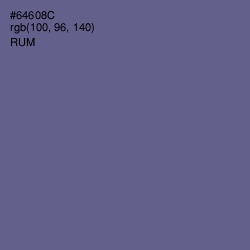 #64608C - Rum Color Image