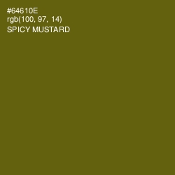 #64610E - Spicy Mustard Color Image