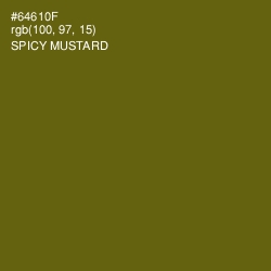#64610F - Spicy Mustard Color Image