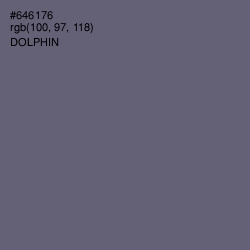 #646176 - Dolphin Color Image