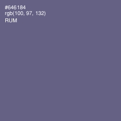 #646184 - Rum Color Image