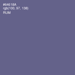 #64618A - Rum Color Image