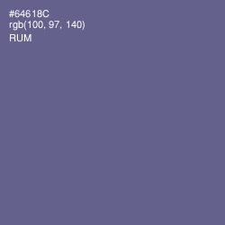 #64618C - Rum Color Image