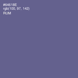 #64618E - Rum Color Image