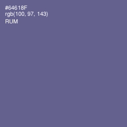 #64618F - Rum Color Image