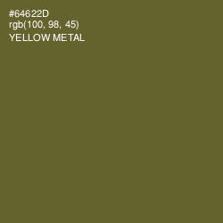 #64622D - Yellow Metal Color Image