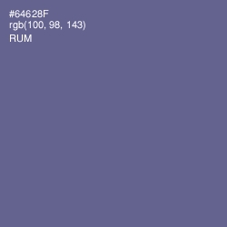 #64628F - Rum Color Image