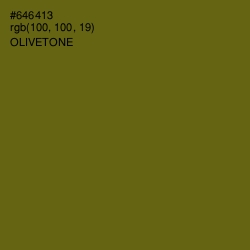 #646413 - Olivetone Color Image