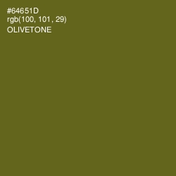 #64651D - Olivetone Color Image