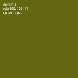 #646711 - Olivetone Color Image