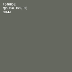 #64685E - Siam Color Image