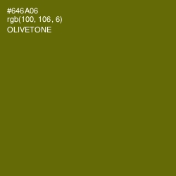 #646A06 - Olivetone Color Image