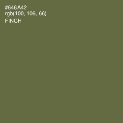 #646A42 - Finch Color Image