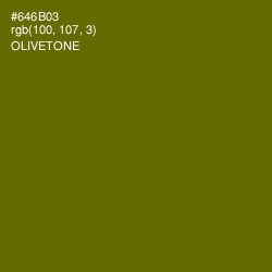 #646B03 - Olivetone Color Image