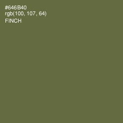 #646B40 - Finch Color Image