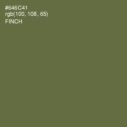 #646C41 - Finch Color Image