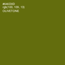 #646D0D - Olivetone Color Image