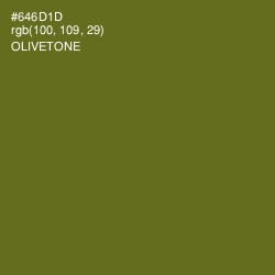 #646D1D - Olivetone Color Image