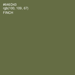 #646D43 - Finch Color Image