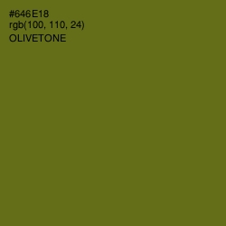 #646E18 - Olivetone Color Image