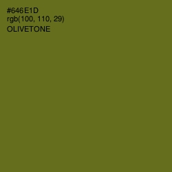 #646E1D - Olivetone Color Image