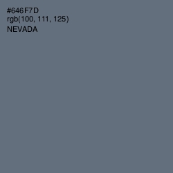 #646F7D - Nevada Color Image