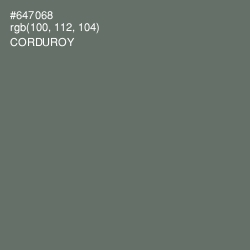 #647068 - Corduroy Color Image
