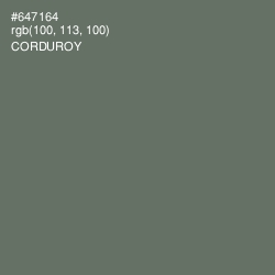 #647164 - Corduroy Color Image