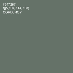 #647267 - Corduroy Color Image