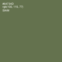 #64734D - Siam Color Image