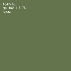 #64744C - Siam Color Image