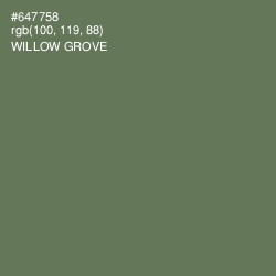 #647758 - Willow Grove Color Image